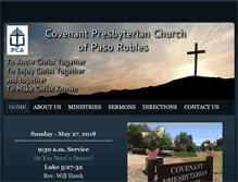 Tablet Screenshot of covenantpaso.com